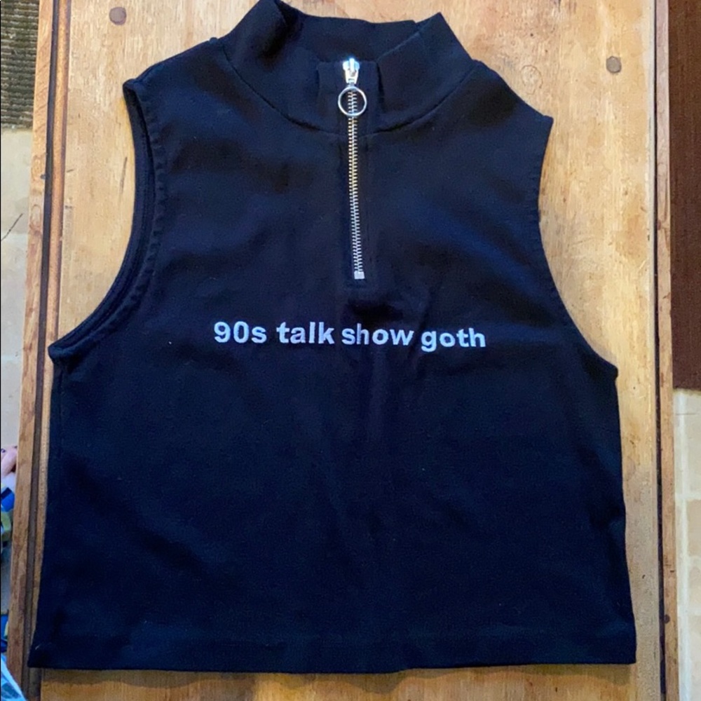 Disturbia Dolls kill talk show goth crop top M